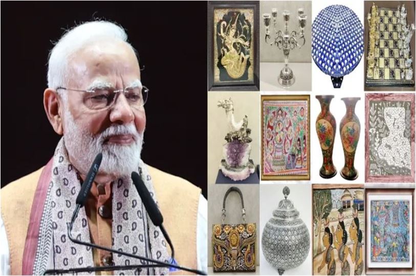 પીએમ મોદીના ૭૫માં જન્મદિવસે તેમને મળેલ ભેટોની થશે ઈ-હરાજી, આ પૈસાનું રોકાણ પ્રધાનમંત્રી અહિયાં