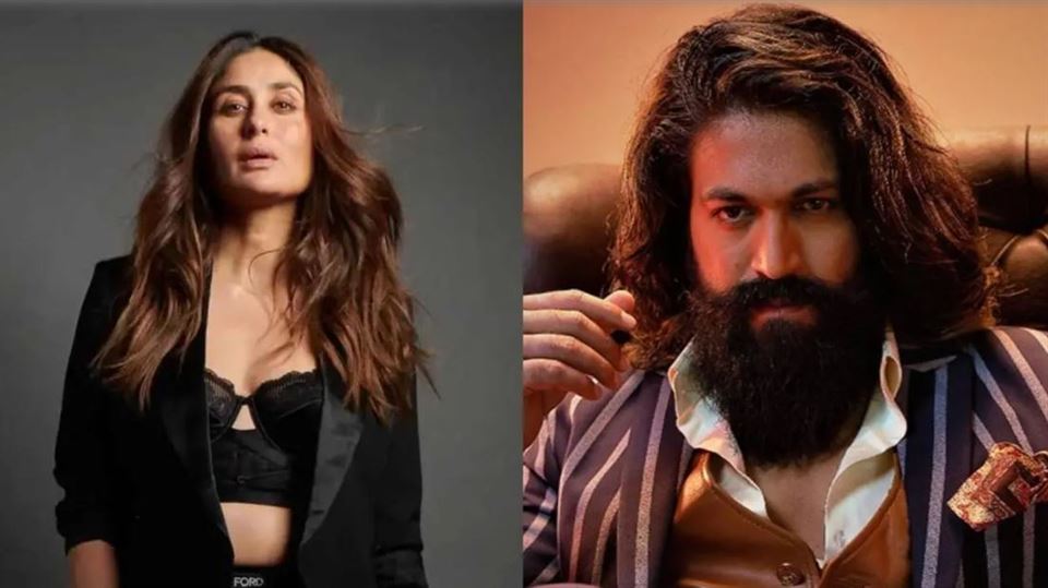 કરીના કપૂરની સાઉથ ફિલ્મમાં ઐન્ટ્રી..?!, KGF સ્ટાર યશ ની હિરોઈન બનશે..! આ ફિલ્મમાં જોવા મળશે.