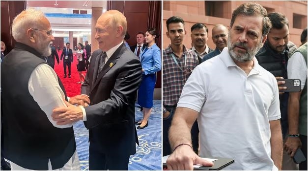 પુતિનની ભારત મુલાકાત પહેલા રાહુલ ગાંધીએ લગાવ્યો સરકાર પર મોટો આરોપ, કહ્યું - આ પરંપરા લોકતંત્ર 