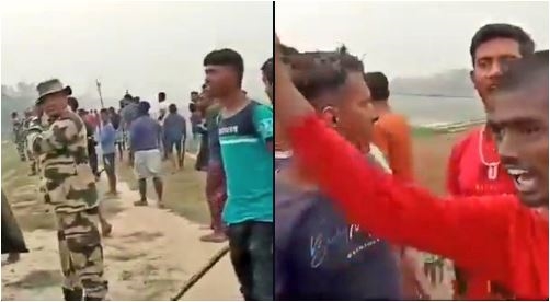 Video: ભારત બાંગ્લાદેશની બોર્ડર પર BSF અને BGB વચ્ચે ઘર્ષણ, ગ્રામજનોએ લગાવ્યા વંદેમાતરમ અને ભાર