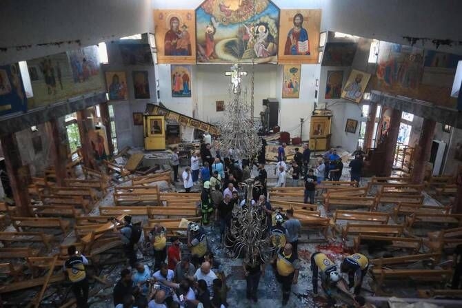 Syria News: સીરિયાની રાજધાની દમિશ્કમાં મોટો આત્મઘાતી હુમલો, 15 લોકોના મોત