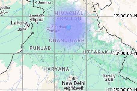 ભૂકંપના ઝટકાના કારણે હિમાચલમાં ગભરાટ, લોકો ઘરની બહાર ભાગ્યા