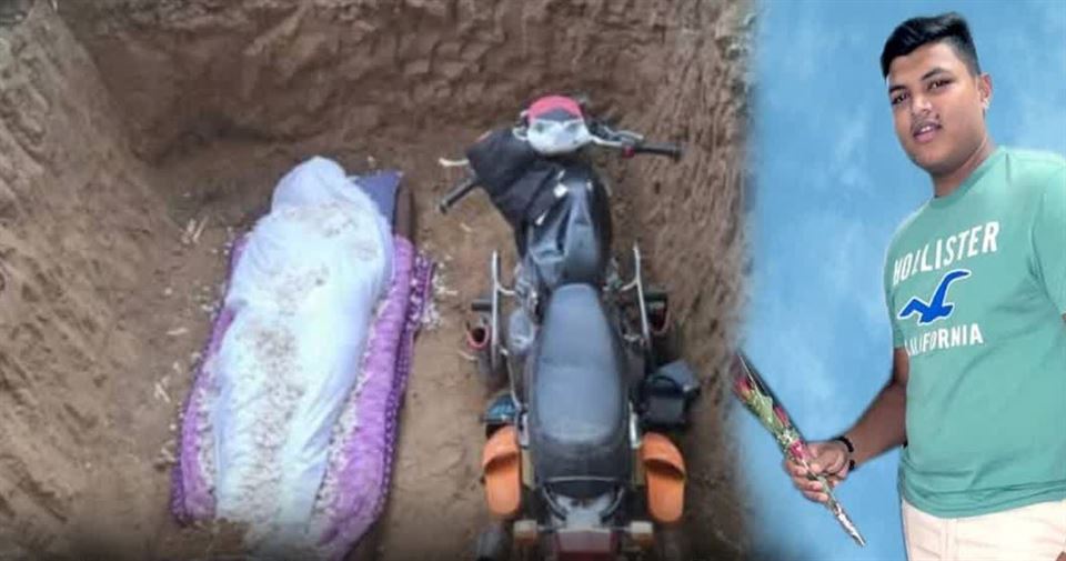 Gujarat: અકસ્માતમાં દીકરાનું મોત થઈ ગયું તો પરિવારજનોએ તેની ફેવરિટ બાઈક સાથે જ દફનાવી દીધી