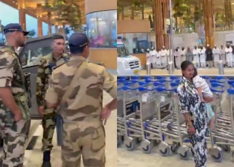 બેંગલુરુ આંતરરાષ્ટ્રીય એરપોર્ટ પર સાર્વજનિક રૂપે નમાજ પઢવાને લઈને વિવાદ; જુઓ વીડિયો