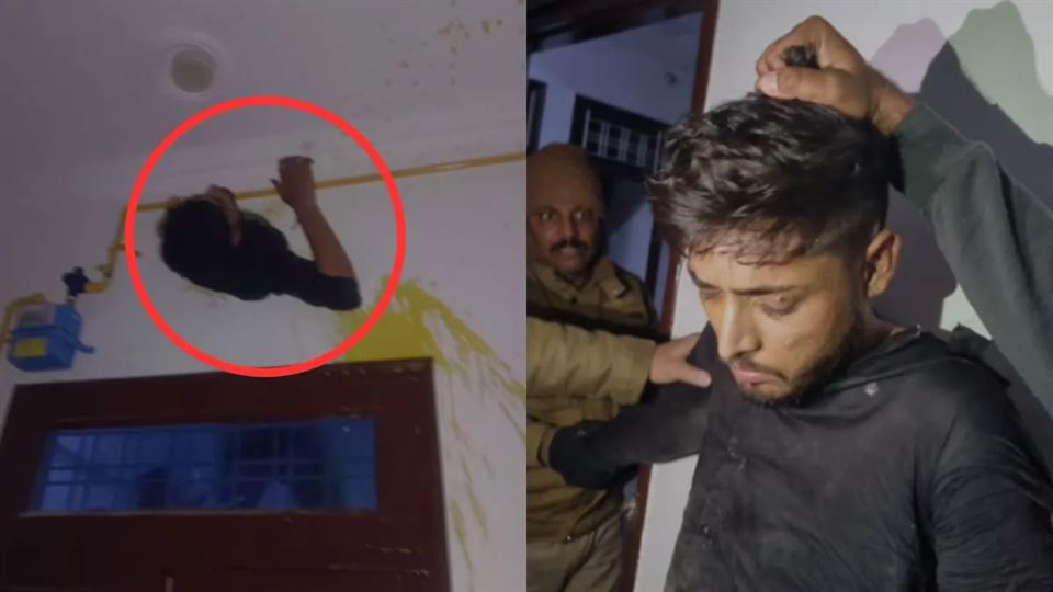 Video: ખાટુ શ્યામ ગયો હતો પરિવાર, ઘરમાં ઘૂસી ગયો ચોર, એક્ઝોસ્ટ ફેનના છિદ્રમાં ફસાઈ ગયો; પછી...