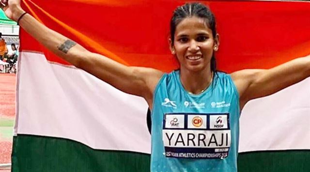 Asian Athletics ભારતની જ્યોતિ યારાજી 100 મીટર હર્ડલ્સમાં જાપાનચીનનું