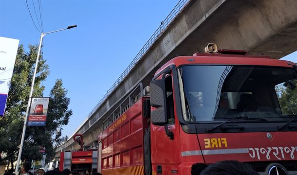 અમદાવાદના હિમાલયા મોલમાં લાગી ભીષણ આગ