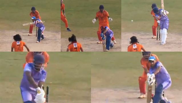 ‘5 બૉલમાં 5 વિકેટ...’ દિગ્વેશ રાઠીનો IPL બાદ પણ જલવો યથાવત, ઘાતક બોલિંગનો વીડિયો વાયરલ