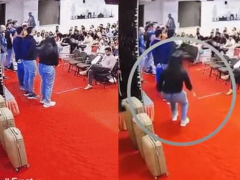 ચાલુ ભાષણમાં યમનું તેડું! સુરતની કોલેજમાં સ્પીચ આપી રહેલી યુવતી સ્ટેજ પર જ ઢળી પડી