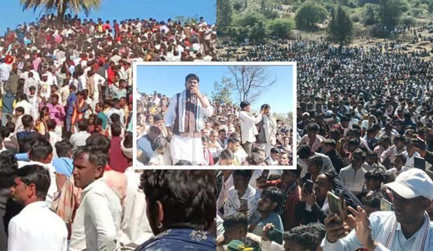 જમીન વિવાદને લઈને સર્જાયેલી હિંસક ઘટના બાદ AAP નેતા ચૈતર વસાવા પાડલીયા ગામની મુલાકાતે, હજારોની 