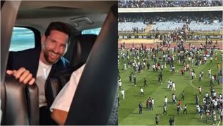 મેસ્સીને જોવા આવેલા ચાહકો થયા બેકાબુ, હંગામો મચાવી કર્યો વિરોધ, જુઓ વિડિયો