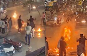 એક તરફી પ્રેમ કરતા યુવાને પોતાની જાતને આગ ચાંપીને કરી આત્મહત્યા