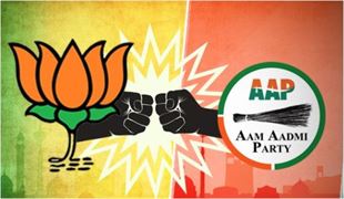 અહોહો રાજનીતિ! SMCમાં ખાડીપૂર પછી કિચડકાંડ, BJP ના દિપેન દેસાઈ AAP કોર્પોરેટરને લાફો ઝીંકવા ધસી