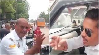 Video: ‘ચાલ હટ, ભાગ અહીથી..’, ટ્રાફિક પોલીસકર્મી સાથે ઝઘડી પડ્યો ભાજપના MLCનો પુત્ર