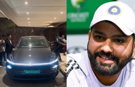 રોહિત શર્માએ ખરીદી નવીનક્કોર ‘Tesla Model Y’, કારની નંબર પ્લેટમાં છુપાયેલી છે ઈમોશનલ સ્ટોરી