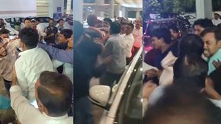 Video: બિહારમાં બબાલ! પટના એરપોર્ટ પર કોંગ્રેસી કાર્યકરો વચ્ચે થઈ મુક્કાબાજી; લાગ્યો આ આરોપ