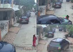 અમદાવાદમાં 3 વર્ષીય બાળકીનો ચમત્કારિક બચાવ, માસૂમ રમી રહી હતી અને સગીરે તેના પર કાર ચઢાવી દીધી;