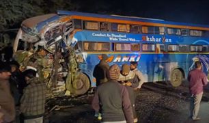 વૈષ્ણોદેવી દર્શન કરીને પરત ફરતા ગુજરાતીઓને નડ્યો અકસ્માત, 3 શ્રદ્ધાળુના મોત; 29 ઇજાગ્રસ્ત