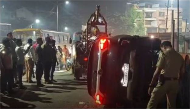 સામે આવી અકસ્માતની ક્ષણ