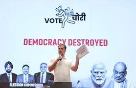 રાહુલ ગાંધીના આક્ષેપો