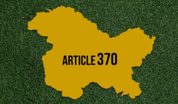 કલમ 370 સાથે જોડાયેલી માહિતી દર્શાવતા શબ્દોમાં ફેરફાર