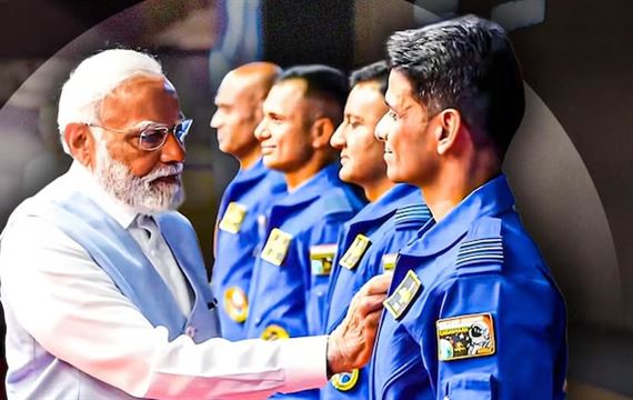 ISROના અવકાશયાત્રી પસંદગી પ્રક્રિયામાં સામેલ થયા હતા શુભાંશુ શુક્લા