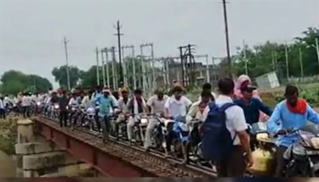 શ્યોપુરમાં ગજબ નજારો