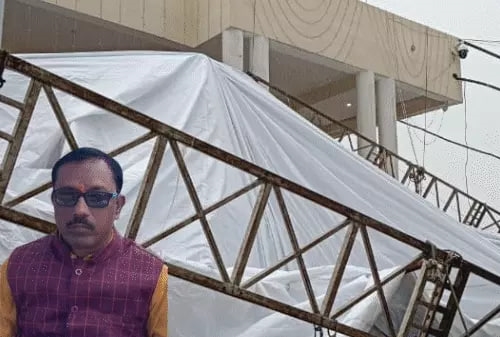 3 જુલાઈએ ધામમાં તૂટી પડ્યો હતો શેડ