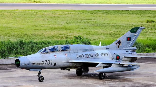 F-7 વિમાન ચીને બનાવ્યું છે