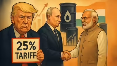 અમેરિકાએ ભારત પર 50 ટકા ટેરિફ લગાવ્યો
