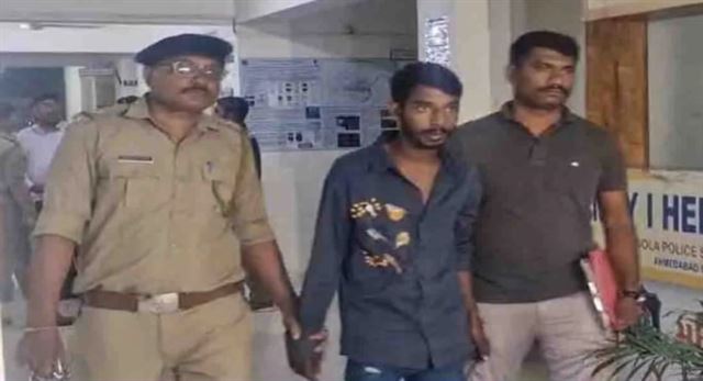 ચાંદલોડિયા રેલવે ગરનાળા પાસેથી આરોપીની ધરપકડ