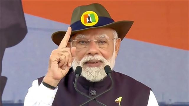 PMએ ઘુસણખોરોને આંતરિક સુરક્ષા માટે ખતરો ગણાવ્યા