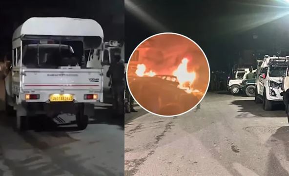 વિસ્ફોટનો પડઘો દૂર દૂર સુધી સંભળાયો.