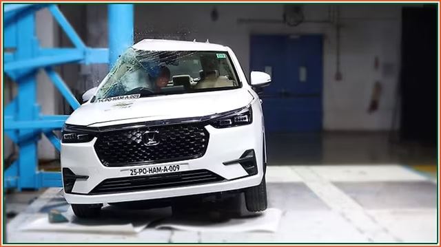 ક્રેશ ટેસ્ટમાં અમેઝનો સ્કોર: