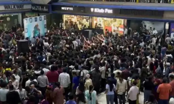 આયોજકો વ્યવસ્થા જાળવવામાં નિષ્ફળ રહ્યા