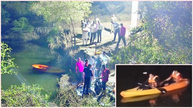 કડકડતી ઠંડીમાં પણ મોડી રાત સુધી પોલીસ અને ફાયર બ્રિગેડની ટીમોએ શોધખોળ ચાલુ રાખી