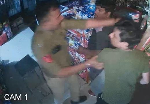 સુરતમાં હેડ કોન્સ્ટેબલે દુકાનદારને માર માર્યો